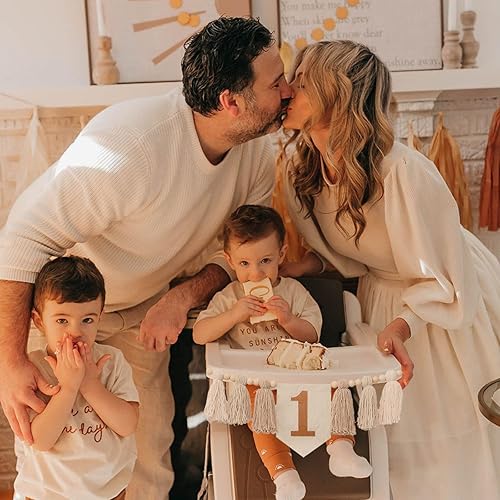 Miniatura 3 de Cartel bohemio hecho a mano para silla alta de primer cumpleaños, decoración de fiesta para niña, baby shower, colgar en la pared, decorativo para