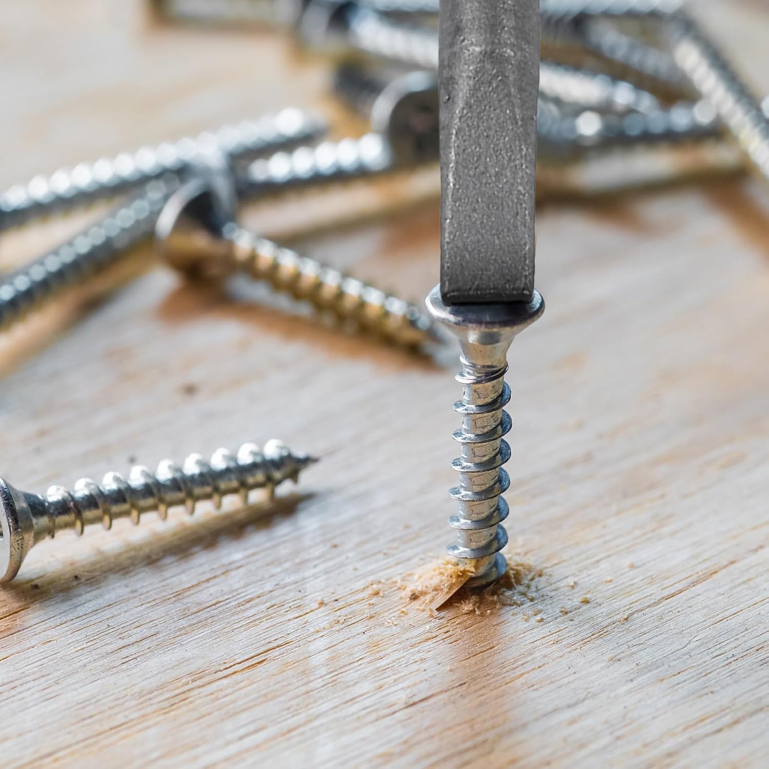 Generic 10pcs SL2 Magnetic SLotted Screwdriver Bits 2mm S2 Steel Flat Head Screwdriver Bit 1/4" Hex Shank Industrial Grade Screw Driver Drill Bits 3" Long for Remove Fastening Screws