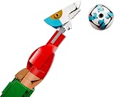 LEGO Editions Cristiano Ronaldo – Légende du Foot - Jeu Football - Figurine 3D à Exposer - Décoration DIY de Chambre d'enfant - Cadeau dès 12 Ans pour Garçon, Fille ou Adulte Fan de Sport 43016 - 4