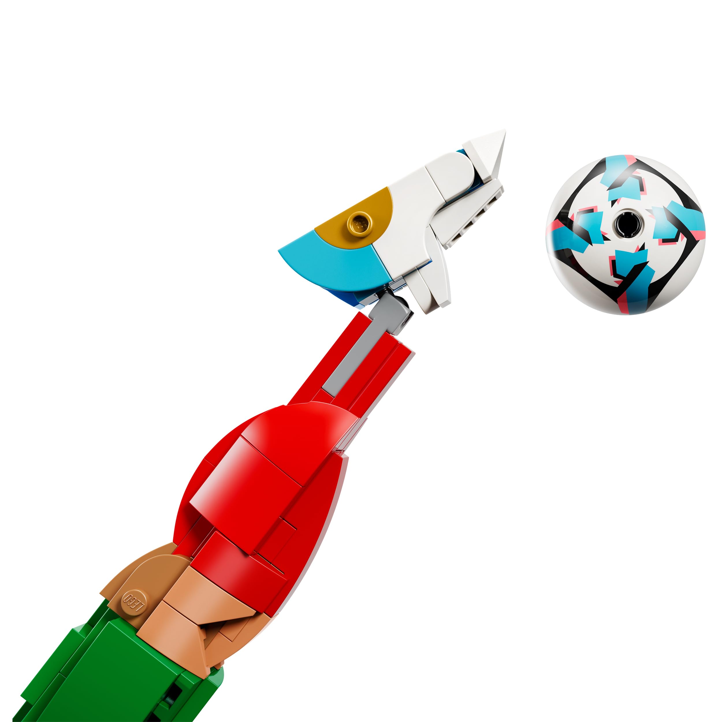 LEGO Editions Cristiano Ronaldo – Leggenda del Calcio Giocattolo - Kit Modellismo Action Figure 3D da Esposizione - Decorazione Cameretta -Regalo per Bambini e Bambine da 12 Anni e Fan Adulti - 43016