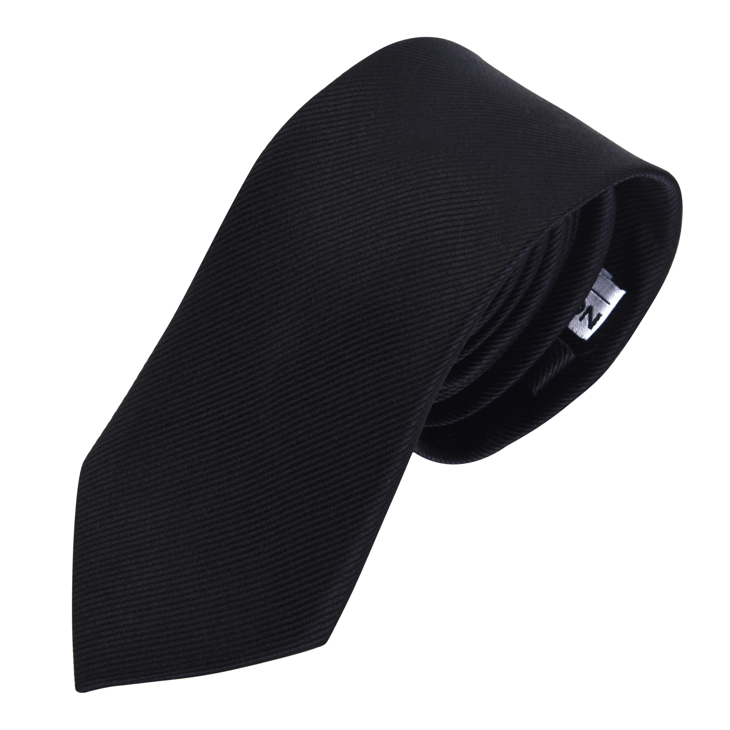 No Cold Feet Mens Silk Tie Skinny 3-Inch Slim Necktie