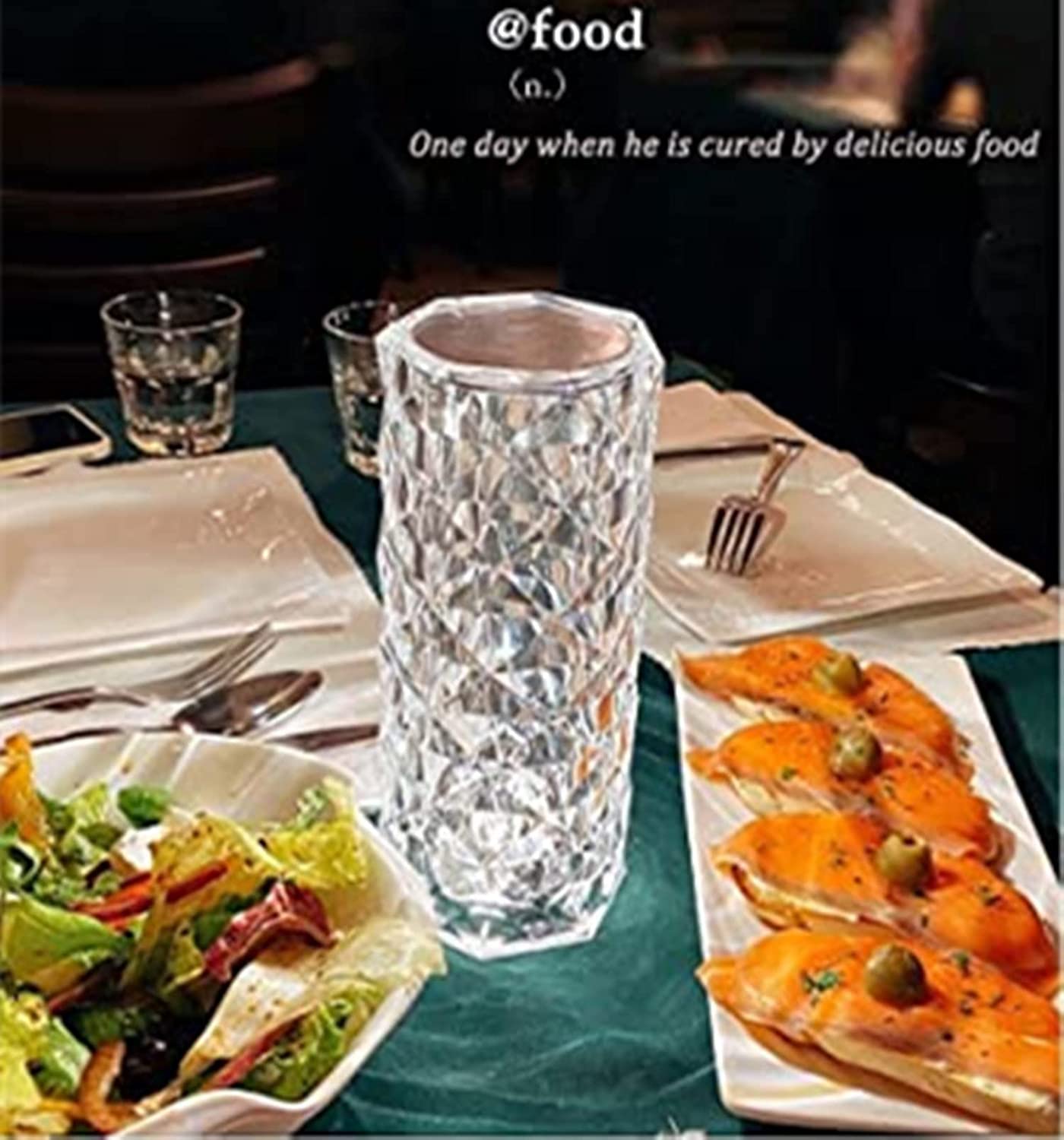 Amazon.co.jp : TTY水晶ランプ、タッチ制御付きベッドヘッドライト