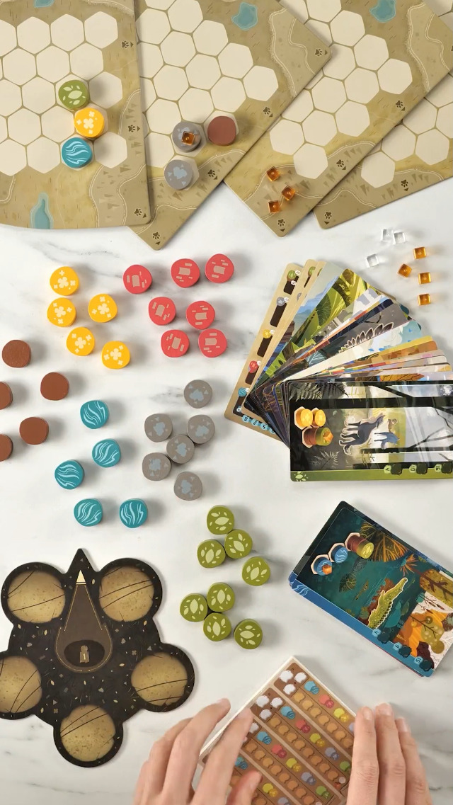 Libellud Armonies Gioco Da Tavolo – Crea Paesaggi E Habitat, Strategia E Creatività, Dai 10 Anni, Versione Francese