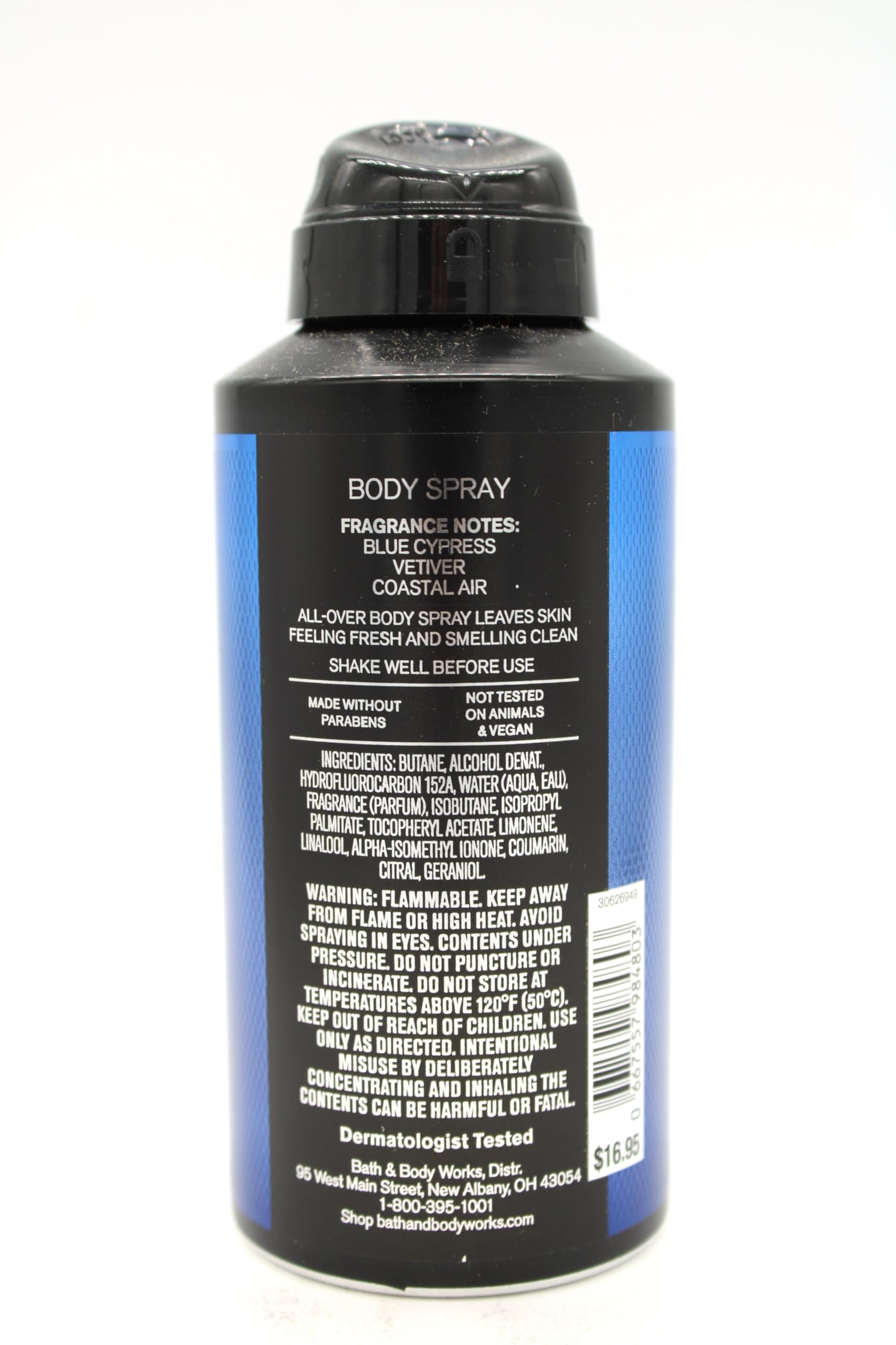 Ocean, Bath and Body, Men’s Body Spray, 3.7 oz