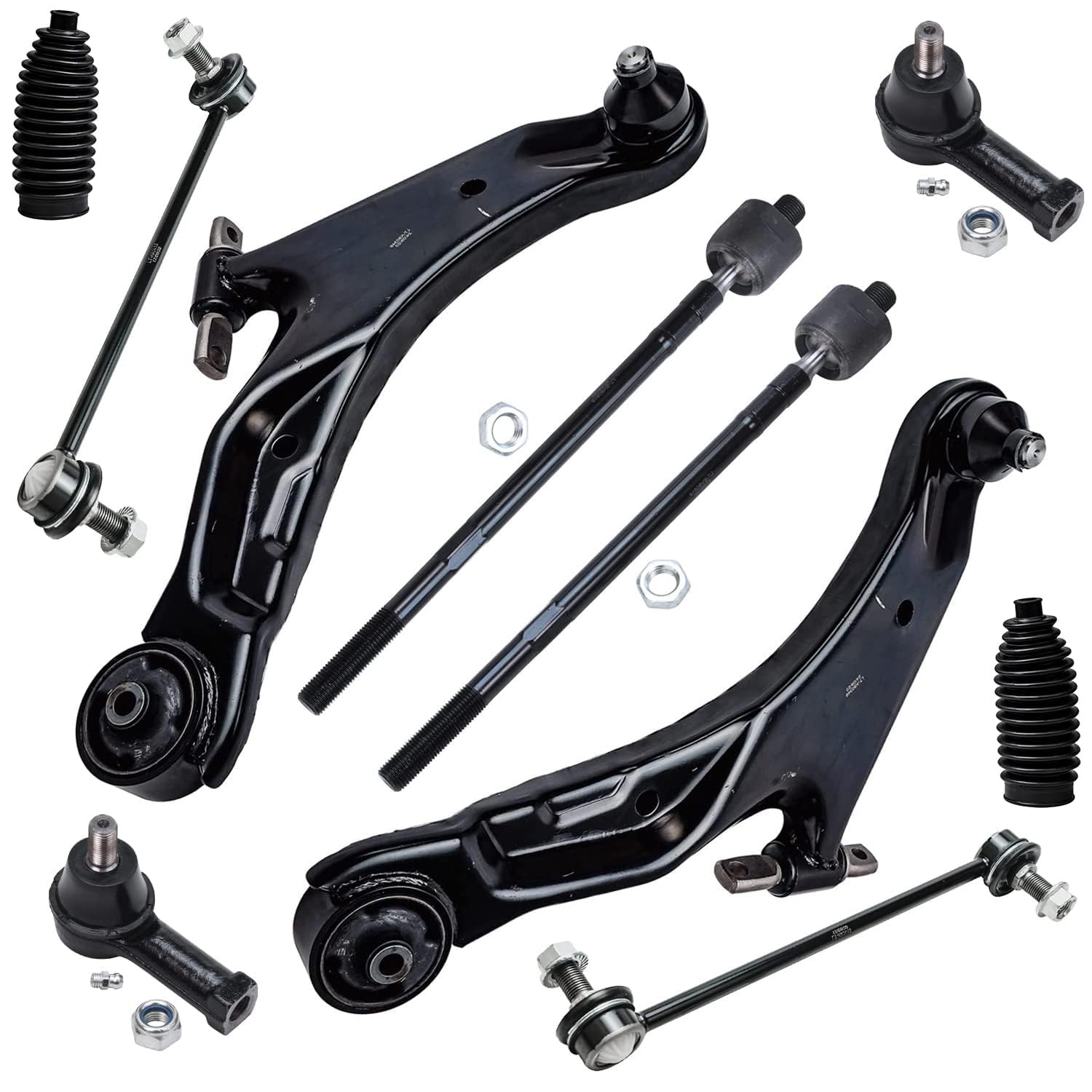Detroit Axle - Front End 10pc Suspension Kit 2001-2006 Hyundai Santa Fe