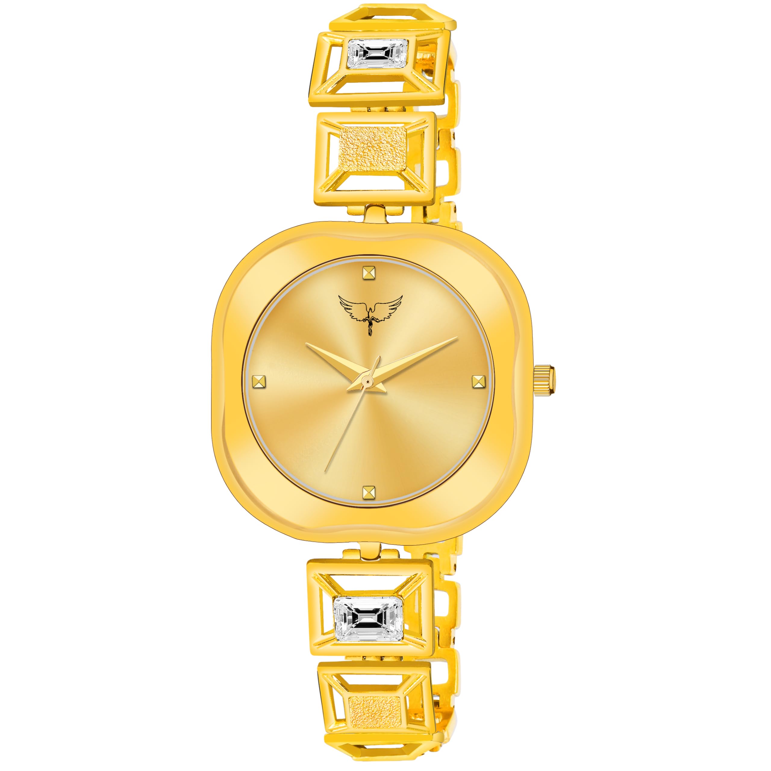 WHITE BIRD Analog Dial Womens Watch-WB05456 (Gold) (B0CKXGRRPR) Amazon Price History, Amazon Price Tracker