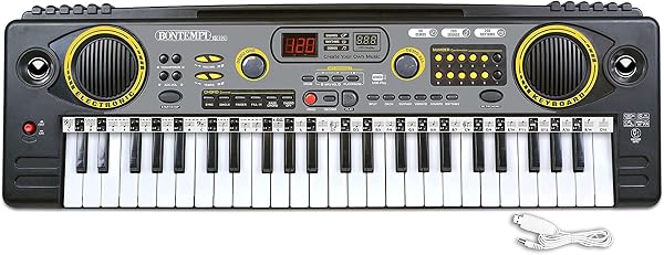Bontempi | HarmonyTouch - Tastiera Digitale a 49 Tasti con Accessori Completi per un Tocco Armonioso, - 1