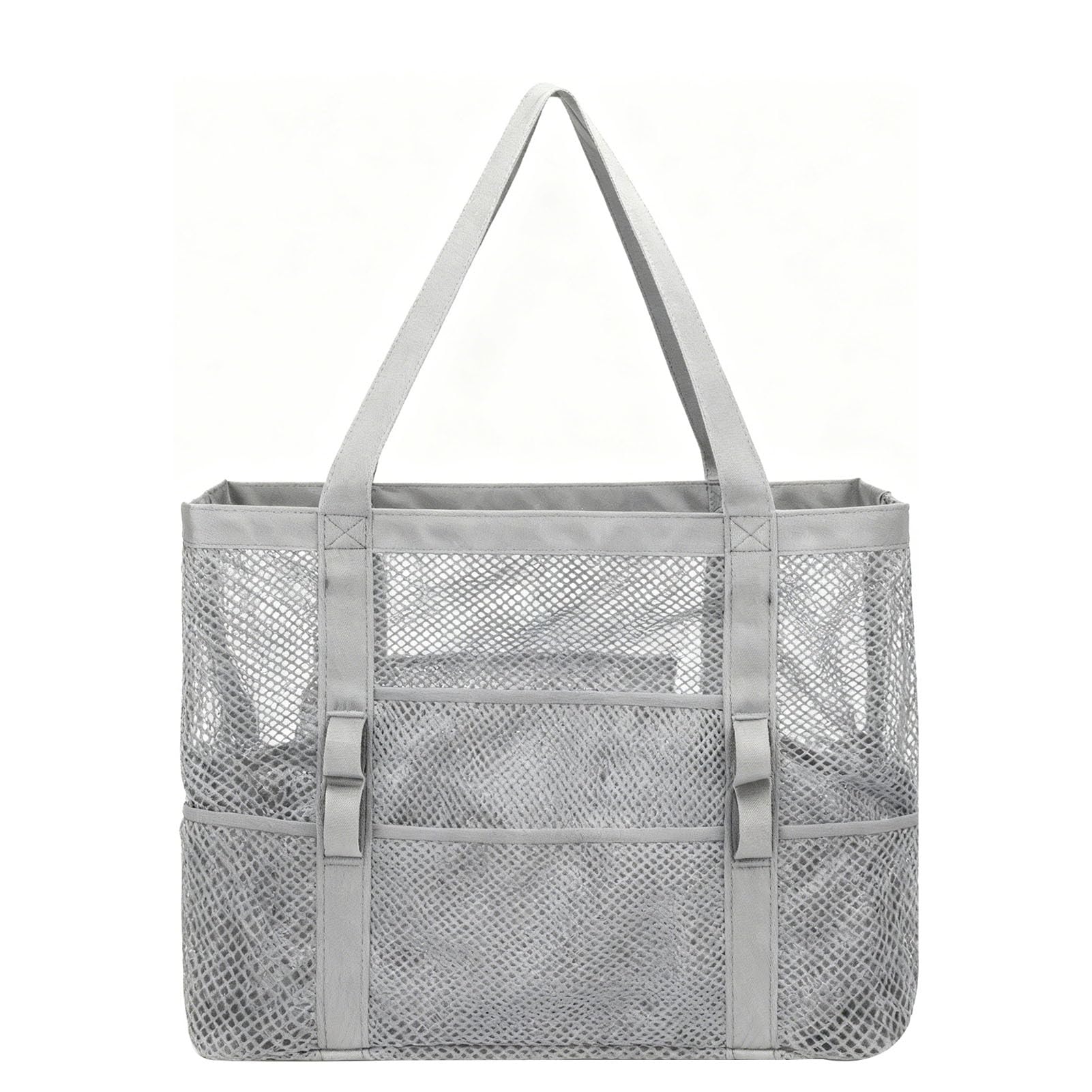 Sac de plage en maille Drfeify pliable grand format pour piscine - 8