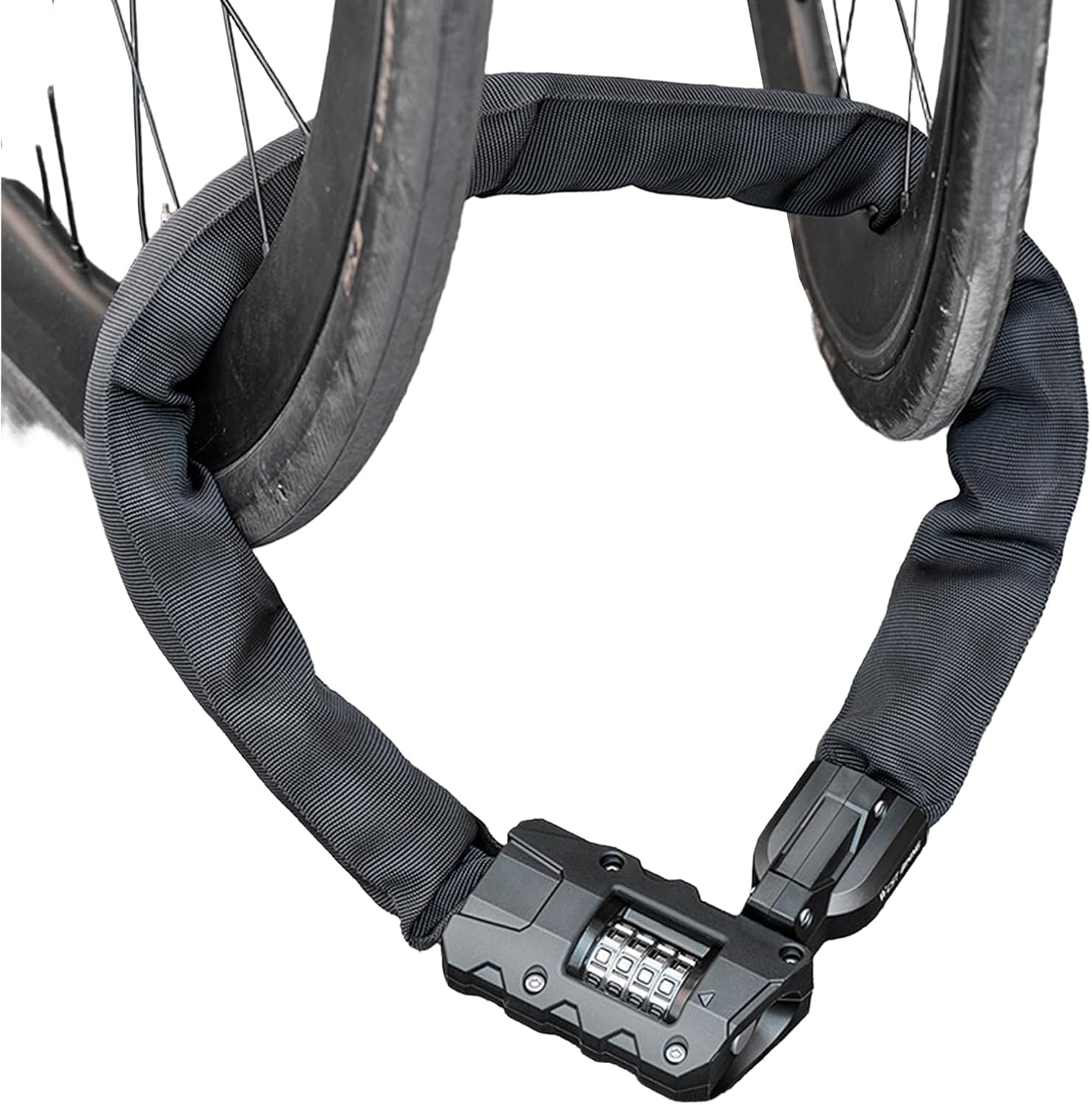 電動スクーターロック,90cm ヘビーデューティ 盗難防止 サイクリング 装備 - 自転車ロック コンビネーション,通勤、山道、旅行