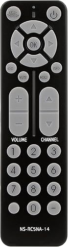 NS-RC5NA-14 Reemplazo de control remoto para convertidor digital Insignia TV NS-DXA2 disponible en Yaxa Colombia