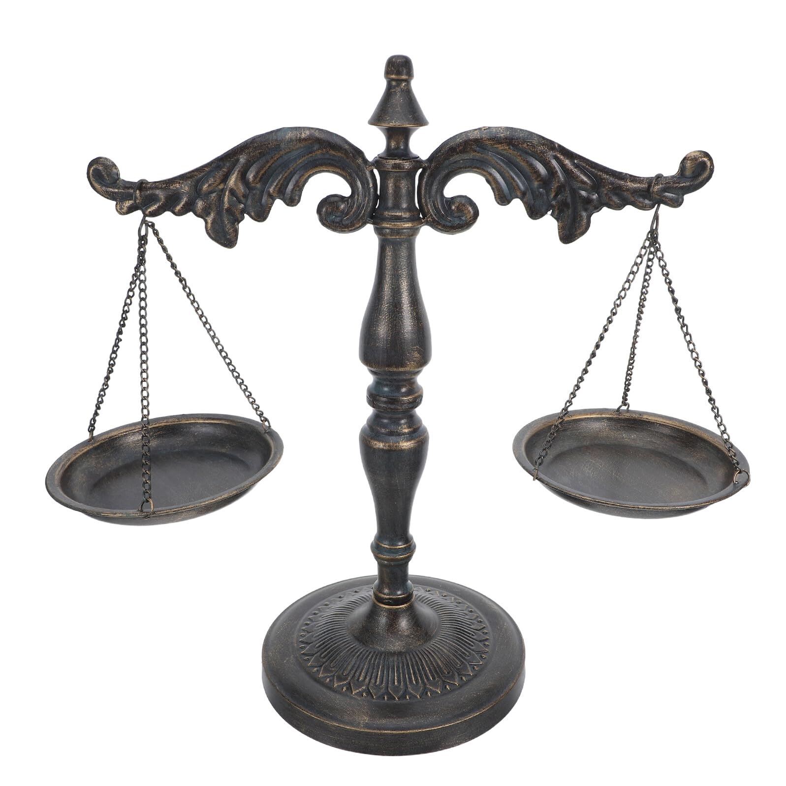Balance de la justice en fer de style vintage pour une maison rustique