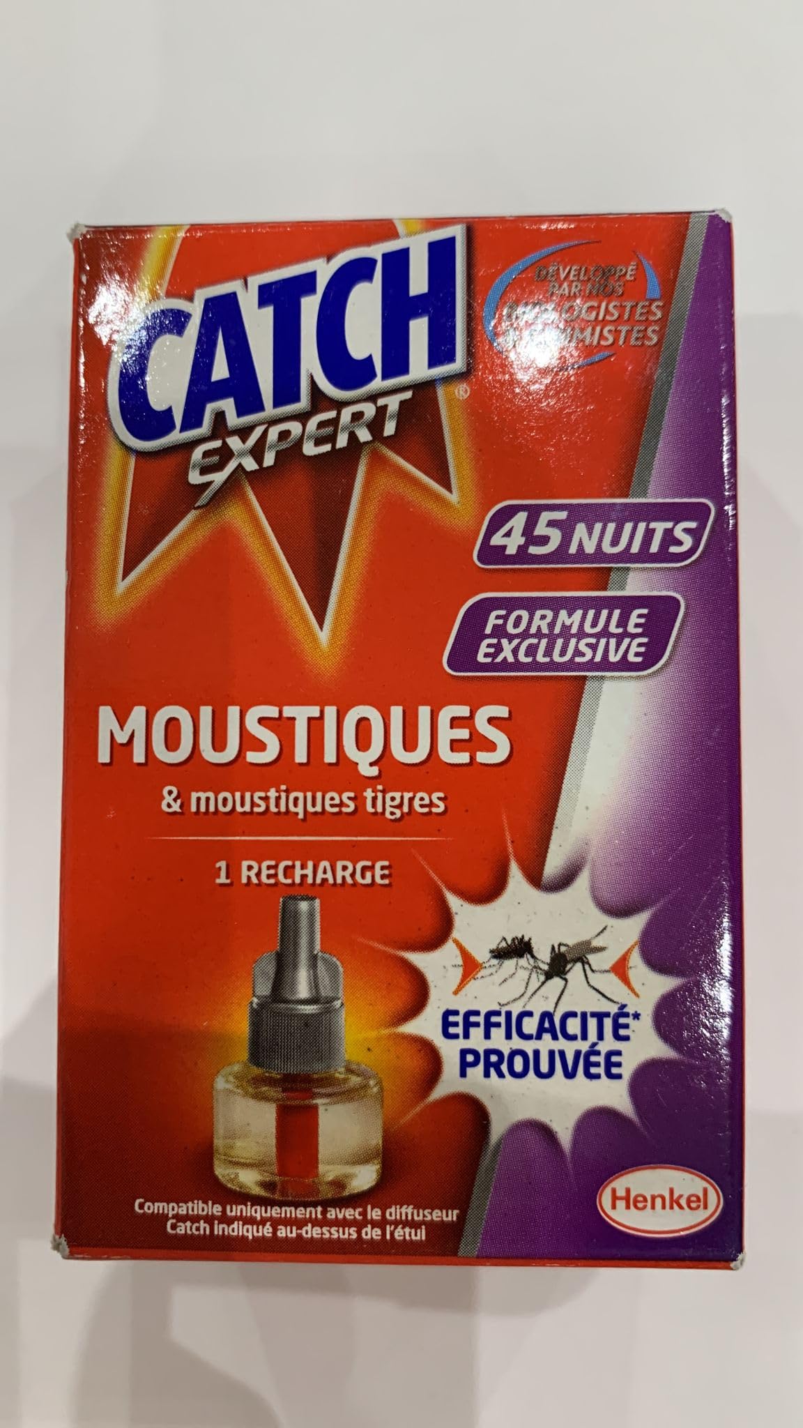 CATCH - Recharge Électrique 45 Nuits - Lot De 3