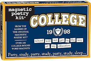 Magnetic Poetry - College Life