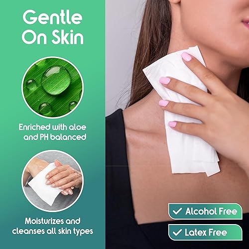 Miniatura 6 de Inspire Toallitas corporales ultra gruesas sin enjuague, toallitas de baño, toallitas húmedas sin enjuague, gruesas y fuertes, extra grandes con