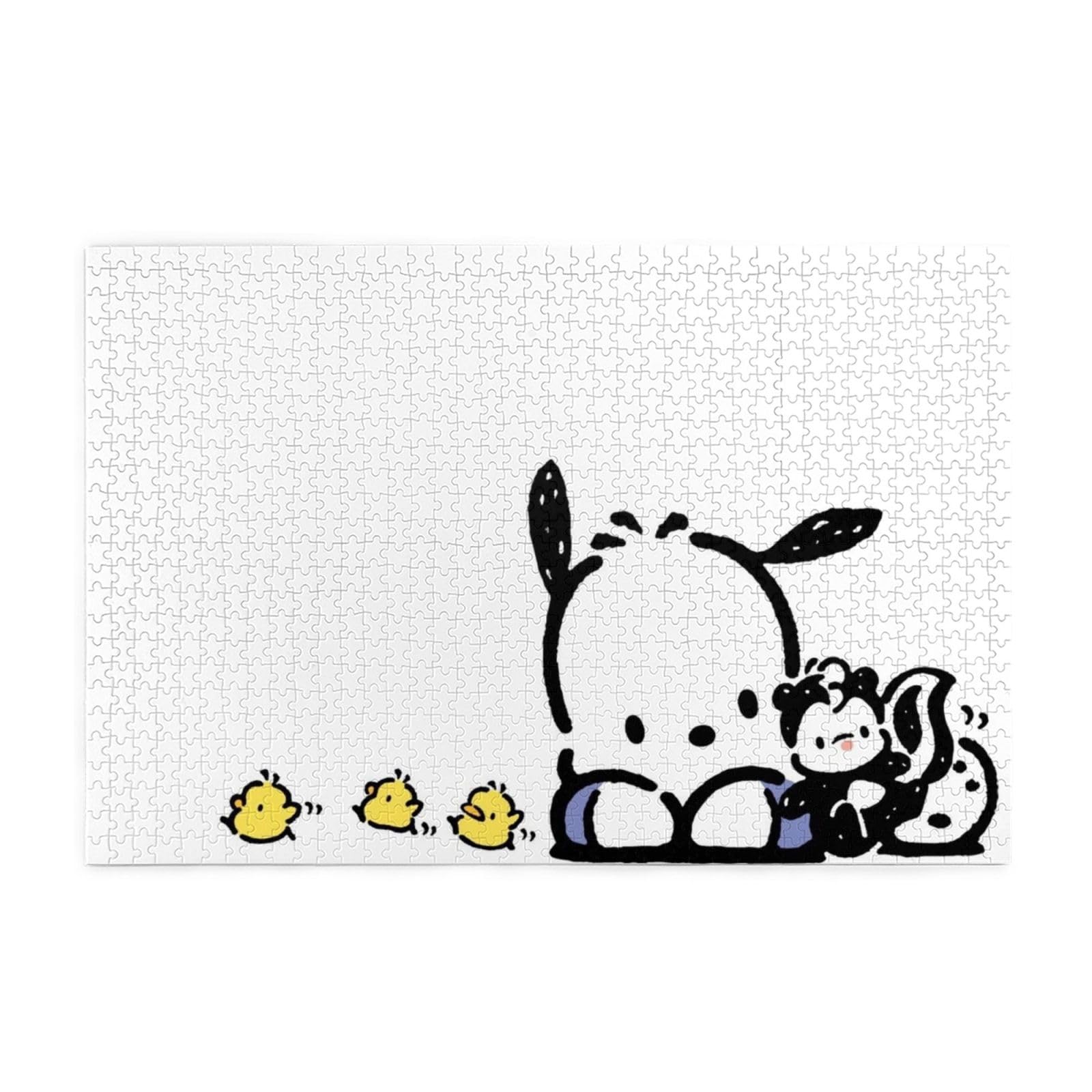 Amazon.co.jp: ポチャッコ アニメ ジグソーパズル 木製 1000