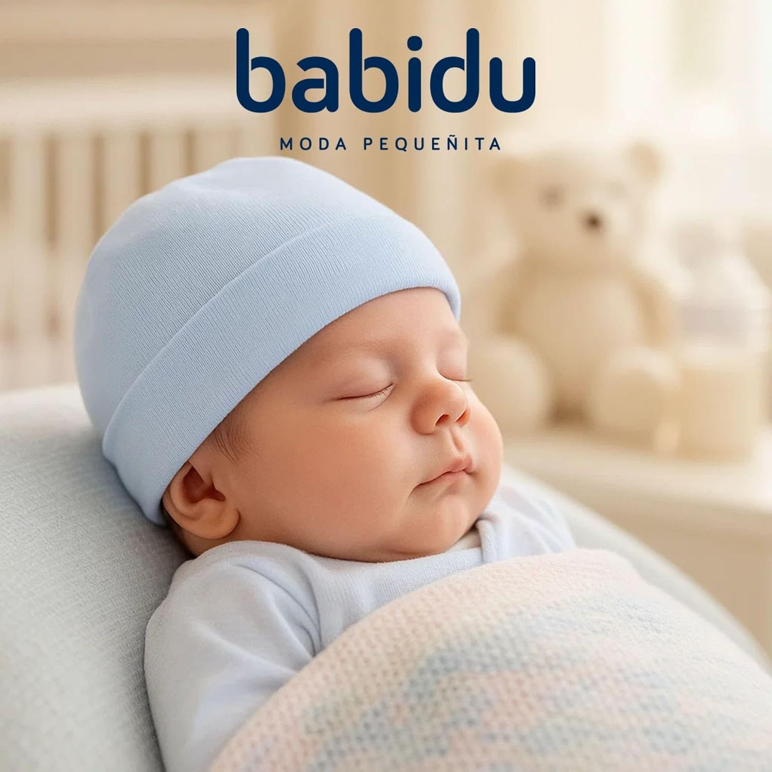 Babidu Baby-boys Newborn Pullon Roll Cap
