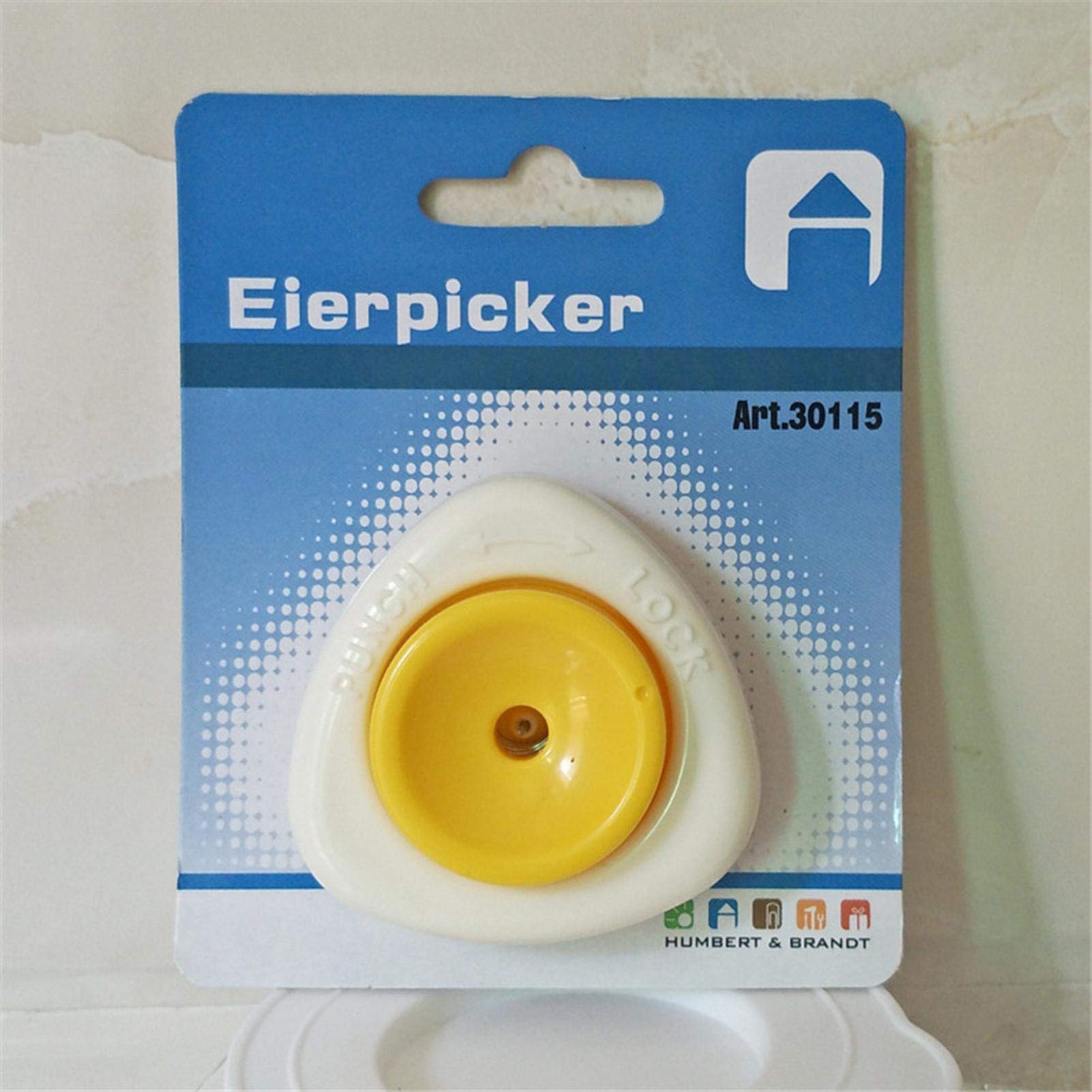 Perforador de huevos, cortador de huevos con separador, 1 agujero, forma de pollito
