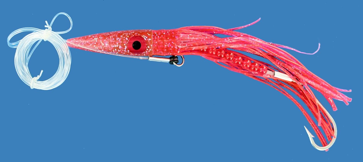 Rigged ProFish OffShore Trolling Fishing Lure 7'' Pink FBN