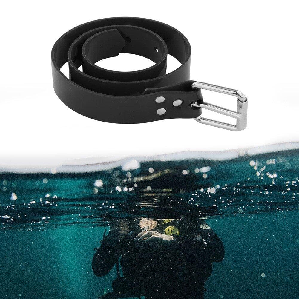Ceinture De Poids De Plongée en Silicone Réglable pour Plongée Sucba, Courroie De Poids De Plongée en Silicone Coupé
