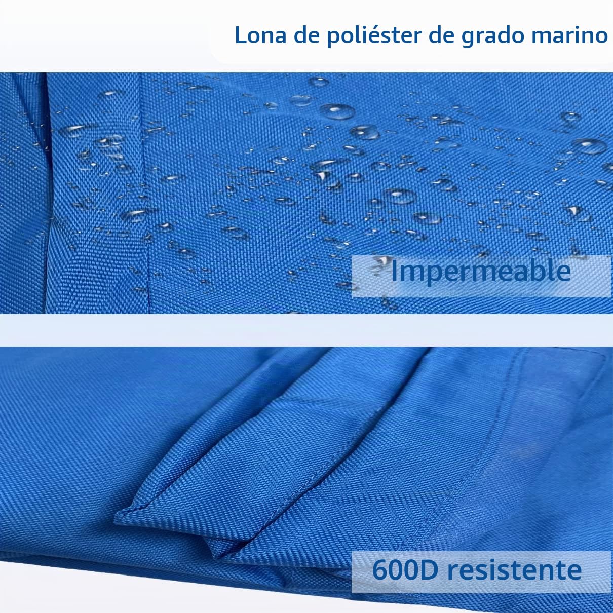 Coco Cubierta para Consola Central de Barco, Resistente al Agua, Lona de poliéster de Grado Marino Mejorada 600D, s