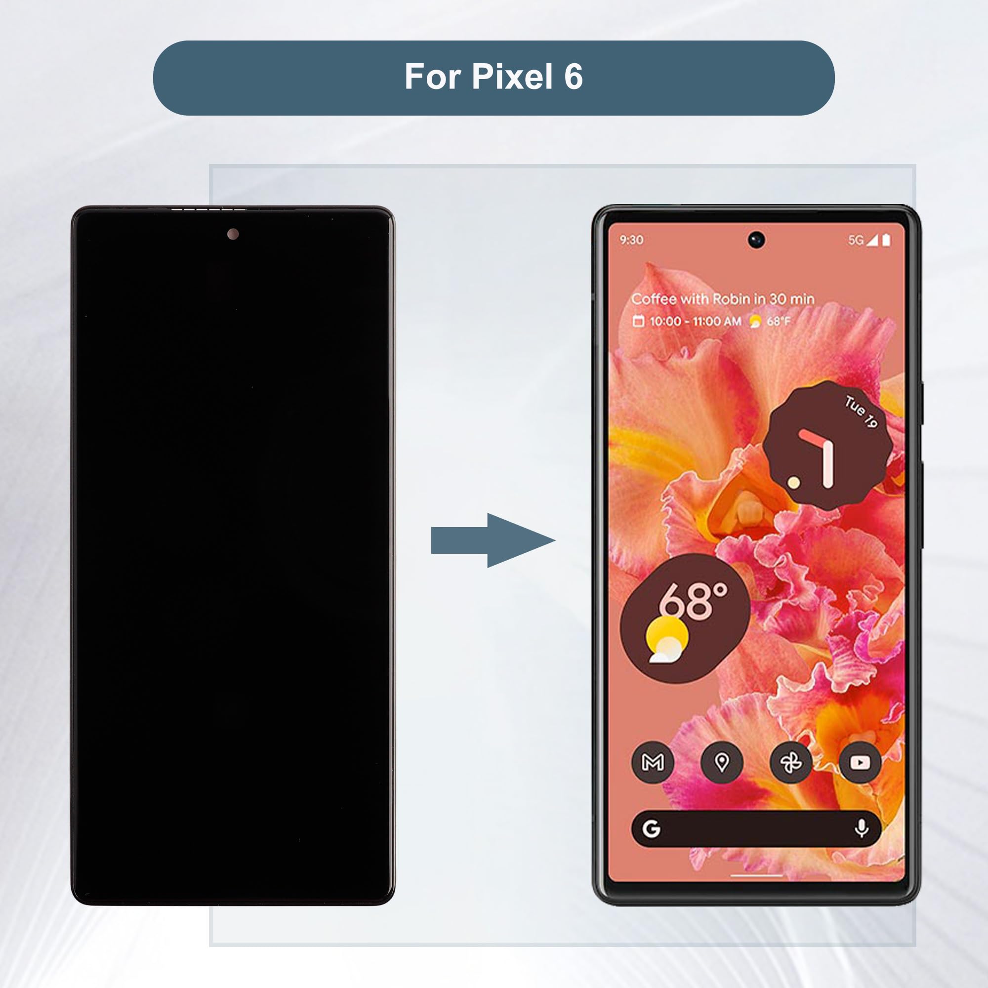 Nouvel écran LCD de Remplacement Compatible avec Nouvel écran LCD de Remplacement Compatible avec
