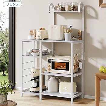 百瀬[SuperKois] レンジラック キッチンラック (ブラウン) Amazon.co.jp: [SuperKois] レンジラック キッチンラック
