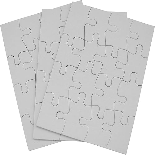 Puzzle en blanco de 9 partes, de Inovart