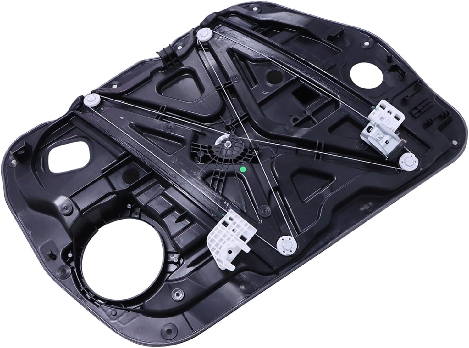 Power Window Regulator with Panel (Motor Not Included) 82481-C2010 Compatible with 2015-2019 Hyundai Sonata | Front Right Passenger Side