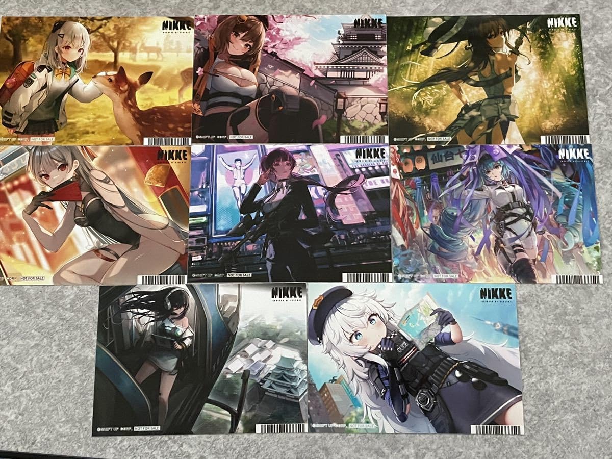Amazon.co.jp: 勝利の女神:NIKKE ブロマイド フェア特典 全8種