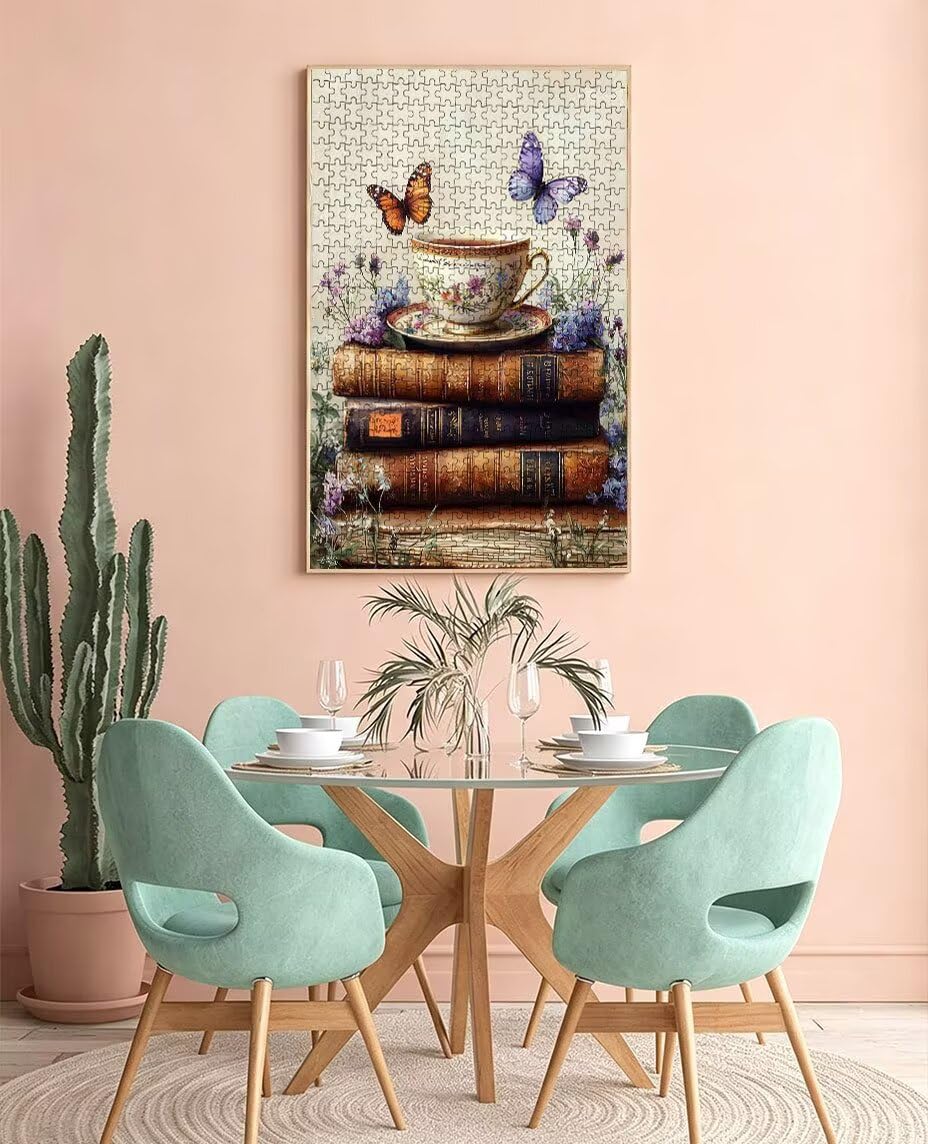 Puzzle 4000 elementów, puzzle z motylami dla dorosłych 4000, klasyczne puzzle, gra edukacyjna puzzle, niemożliwe wyzwanie, gra zręcznościowa dla całej rodziny, dekoracja ścian BXHZW4-395