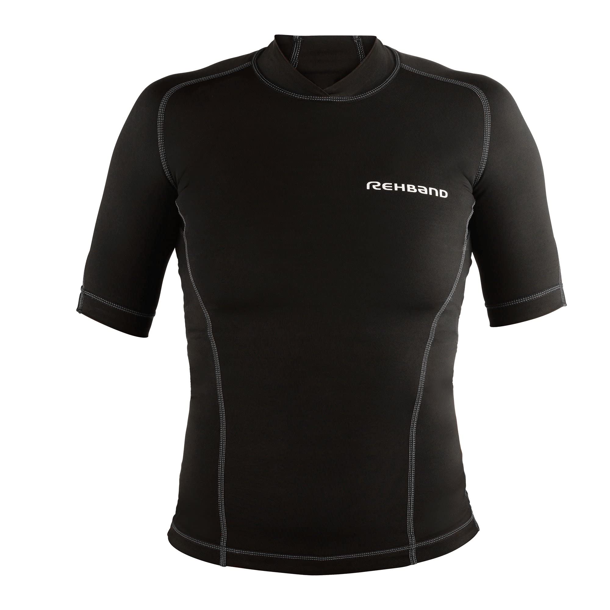 Rehband QD Kompressionsshirt Damen, Thermoshirt Frauen, Unterziehshirt Sport speichert Wärme und fördert die Durchblutung