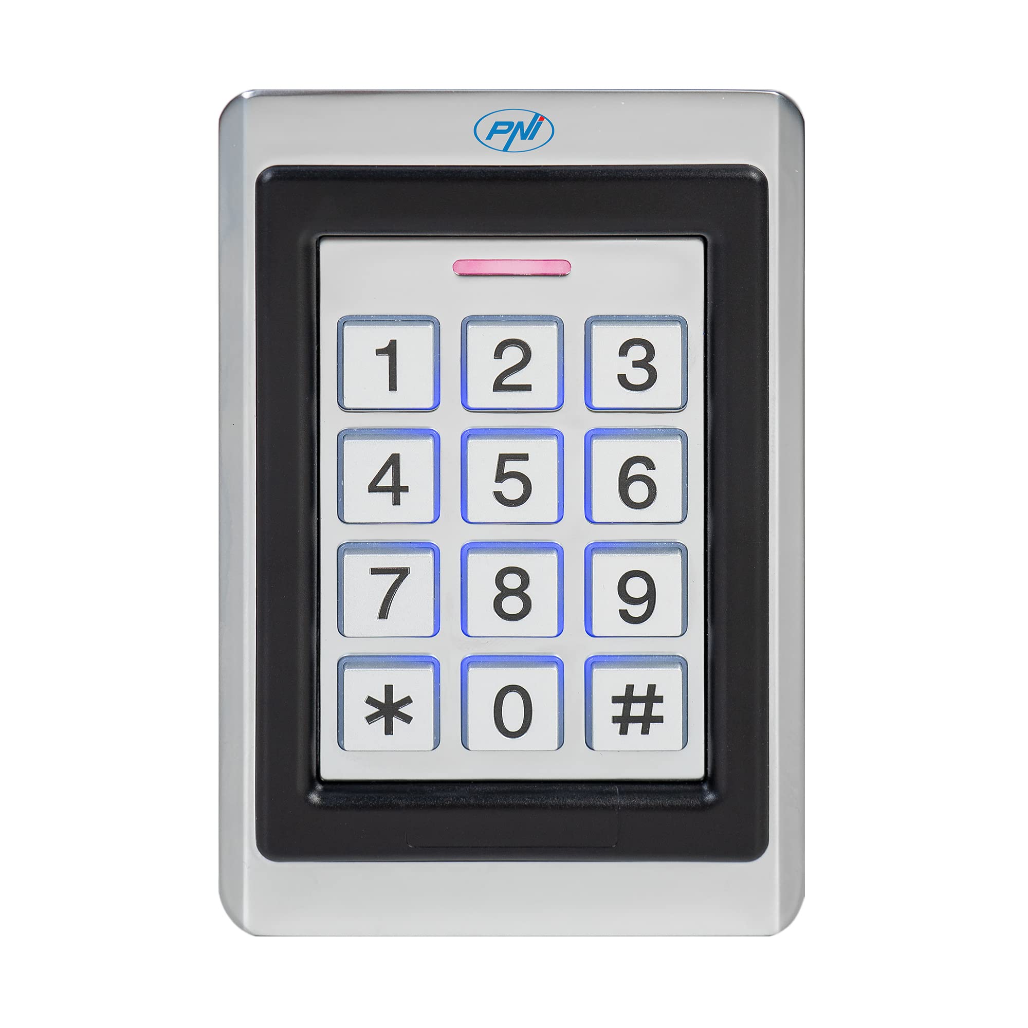 Teclado de control de acceso PNI DK110, stand alone, exterior e interior, IP54