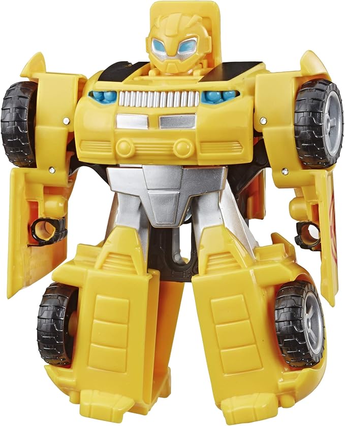 Playskool Heroes Transformers Rescue Bots Academy Bumblebee Converting Toy Robot, 4.5 Inch Playskool Heroes Transformers Rescue Bots Academy Bumblebee Converting Toy Robot, 4.5 Inch