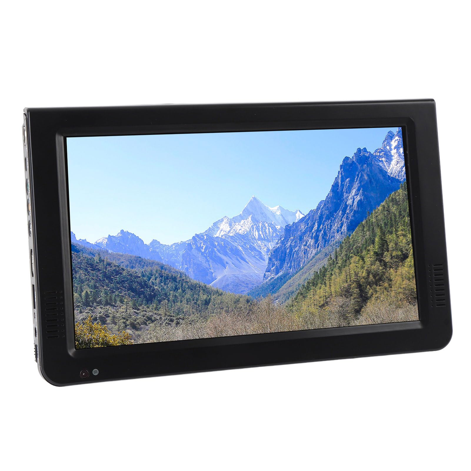 XUMIUZIY 10 "Mały Przenośny Telewizor, Cyfrowy Telewizor z Ekranem LED, Bateria 4000 MAh, Tuner o Wysokiej Czułości, Port USB, Kabel do ładowarki Samochodów Ssących, do Biwakowania,