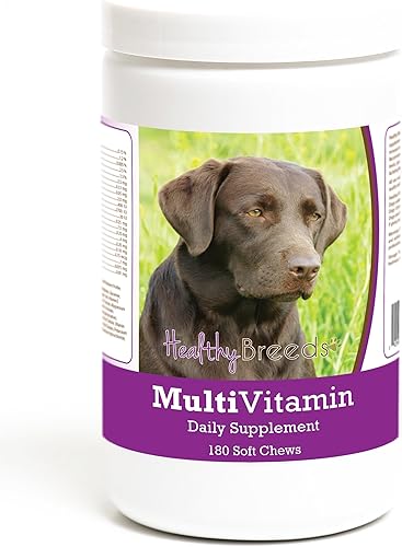 Miniatura 148 de Healthy Breeds Bulldog Multivitamínico Masticable Suave para Perros 180 Recuento