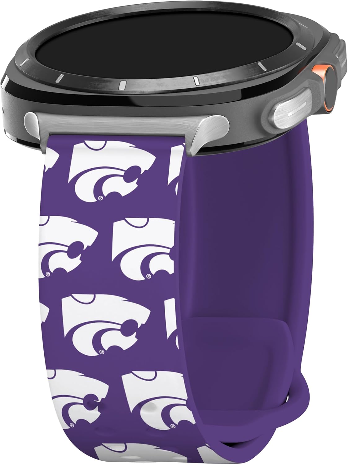 Affinity Bands Kansas State Wildcats HD Watch Band Compatible with Samsung Galaxy Watch Ultra