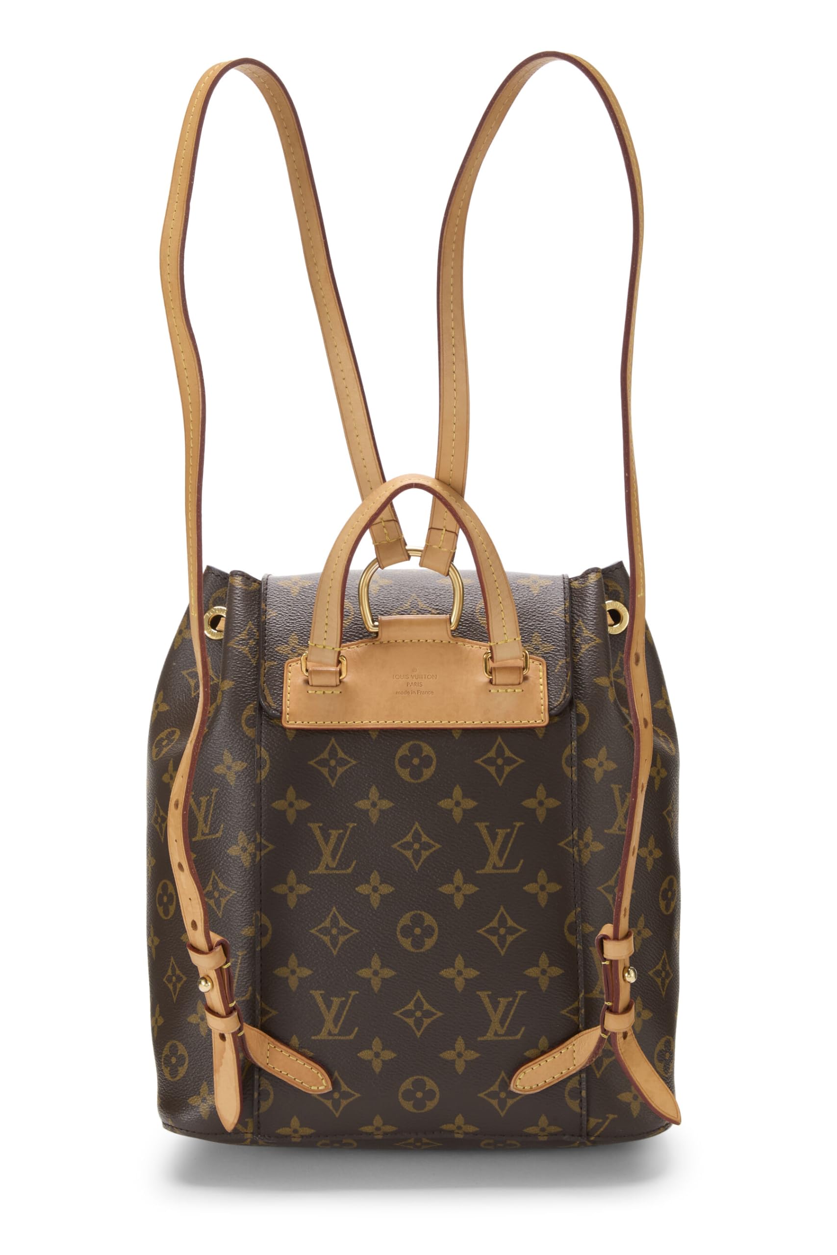 Louis Vuitton, Pre-Loved Monogram Canvas Montsouris MM NM, Brown