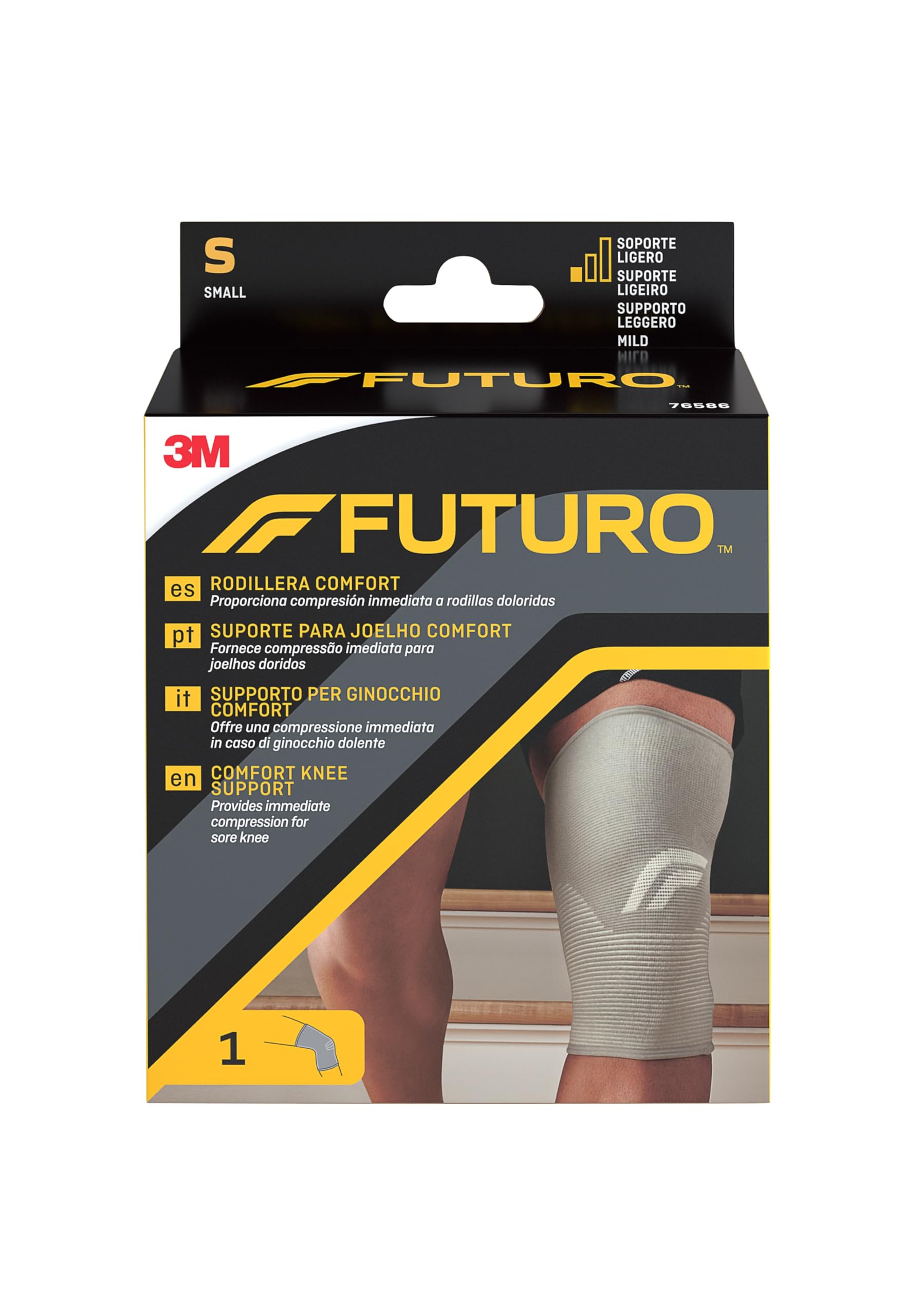 FUTURO Comfort Knee Support 76586SPEI Small (30.5 - 36.8 cm)