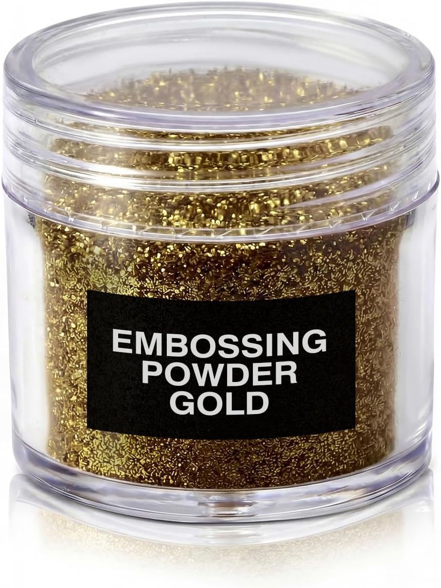 6 Pcs 0.5 Ounce Glitter Embossing Powder Set for DIY Crafts Greeting Cards Making Scrapbooking Wedding Invitations (Pastel)