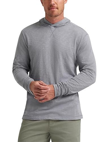Men's Long Sleeve Hooded Pullover Shirt