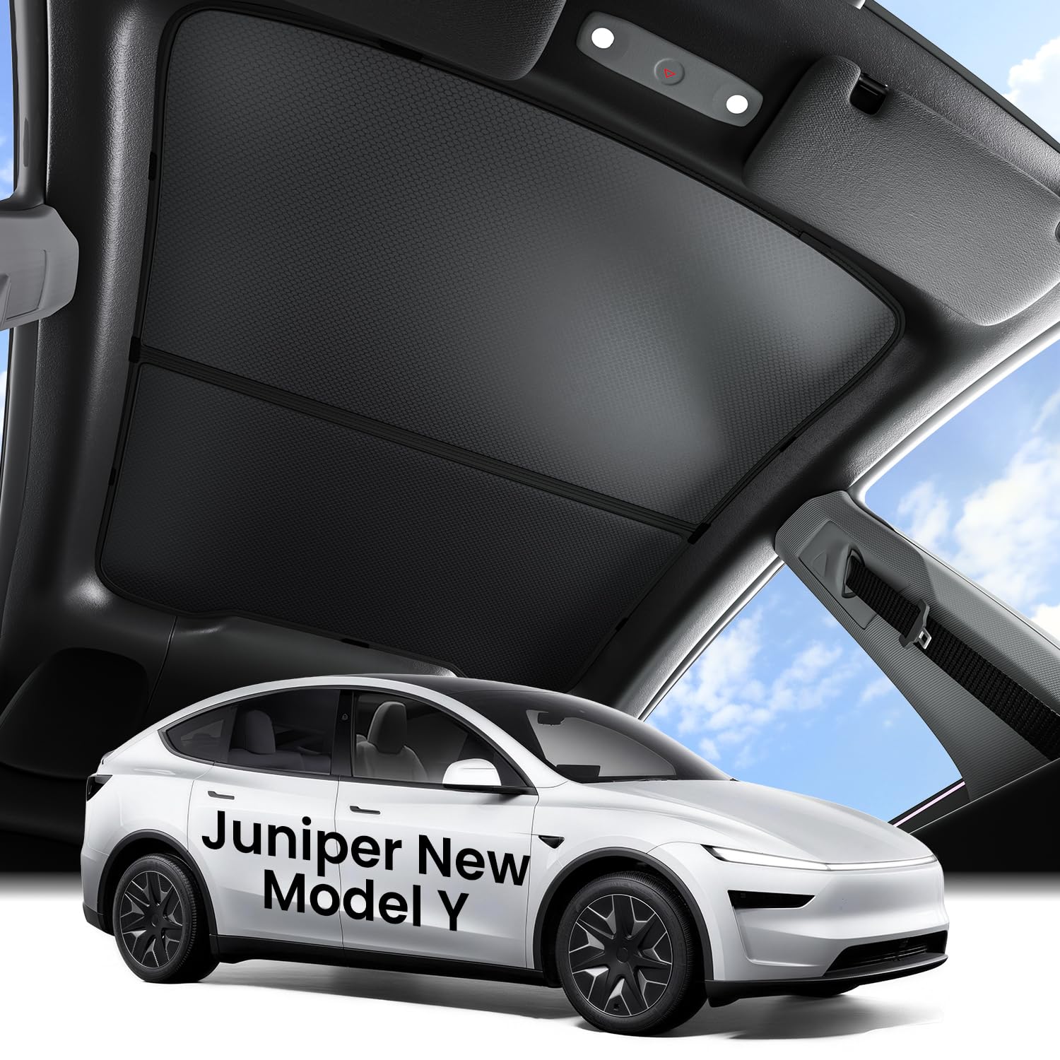 Amazon.com: Zanch Tesla Model Y Juniper Sunshade Roof for 2025