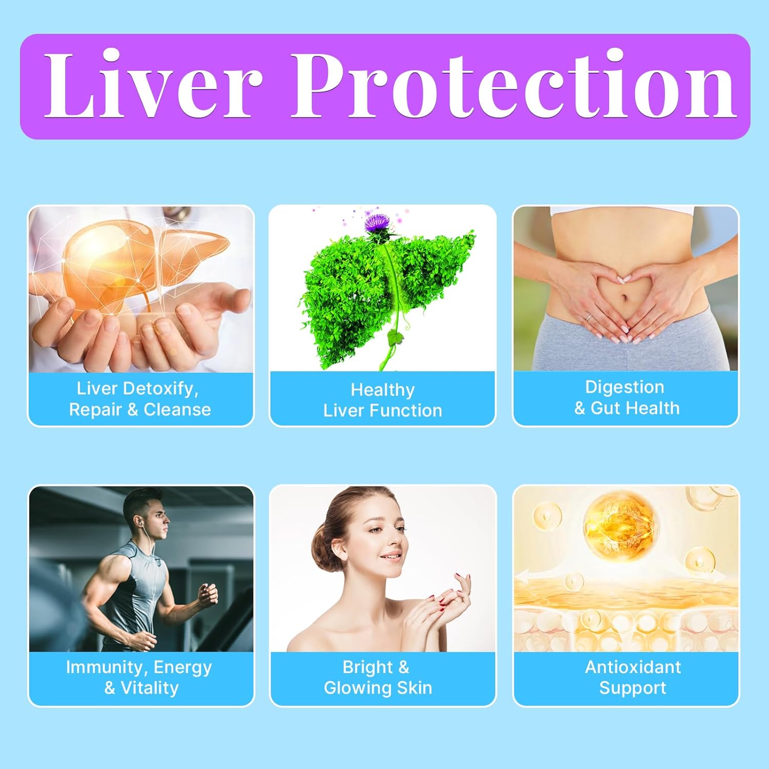 3000mg Liver Detox Repair & Cleanse Gummies | Milk Thistle 2000mg with Turmeric Dandelion Root & Artichoke for Liver Detox, Liver Support & Renew, Antioxidant, Gut, Skin - Fruit Flavor, 120 Gummies