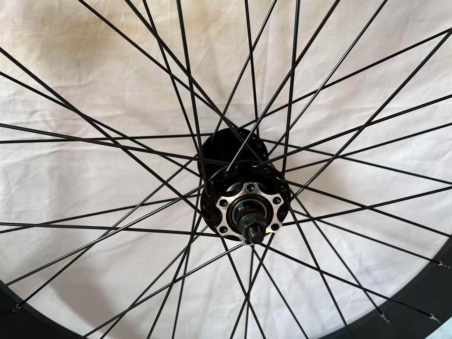 CDHPOWER Snow Bike 26” x 4” Fat Tire Bicycle Wheel 135 * 190mm Disc Brake 36H 12G Spokes 6200 Bearings