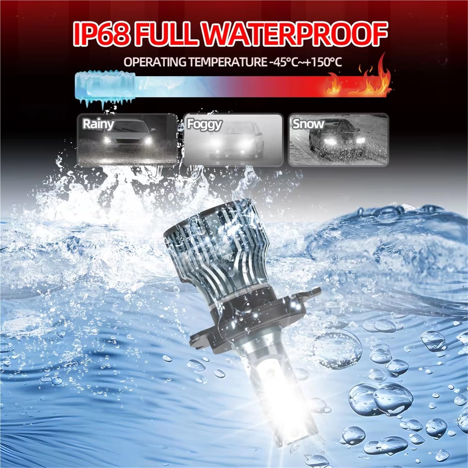 Phare Avant De Moto Pour XT660X 2004 2005 2006 2007 2008 2009 2010 2011 2012 2013 2014 2015 2016 55W 10000LM Ampoule De Phare Moto 12V CSP 3570 Feux De Croisement