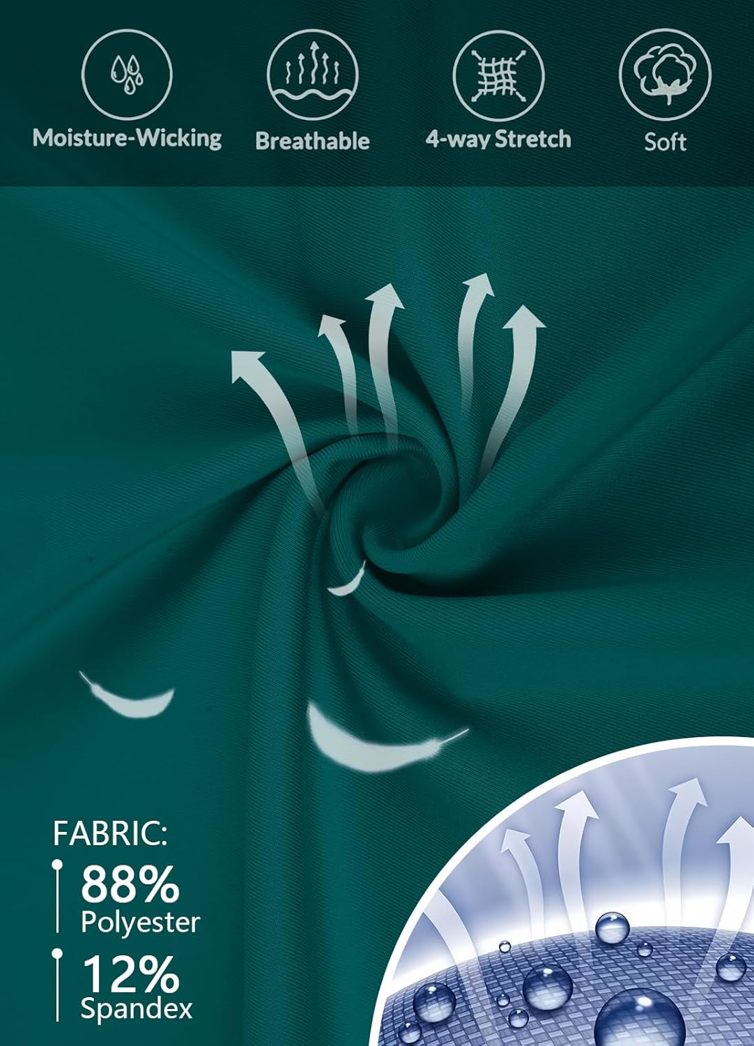 Workout Tank Tops for Women Racerback Tops Sleeveless Running Shirts Loose Fit Athletic Gym Quick Dry Exercise - Image 3