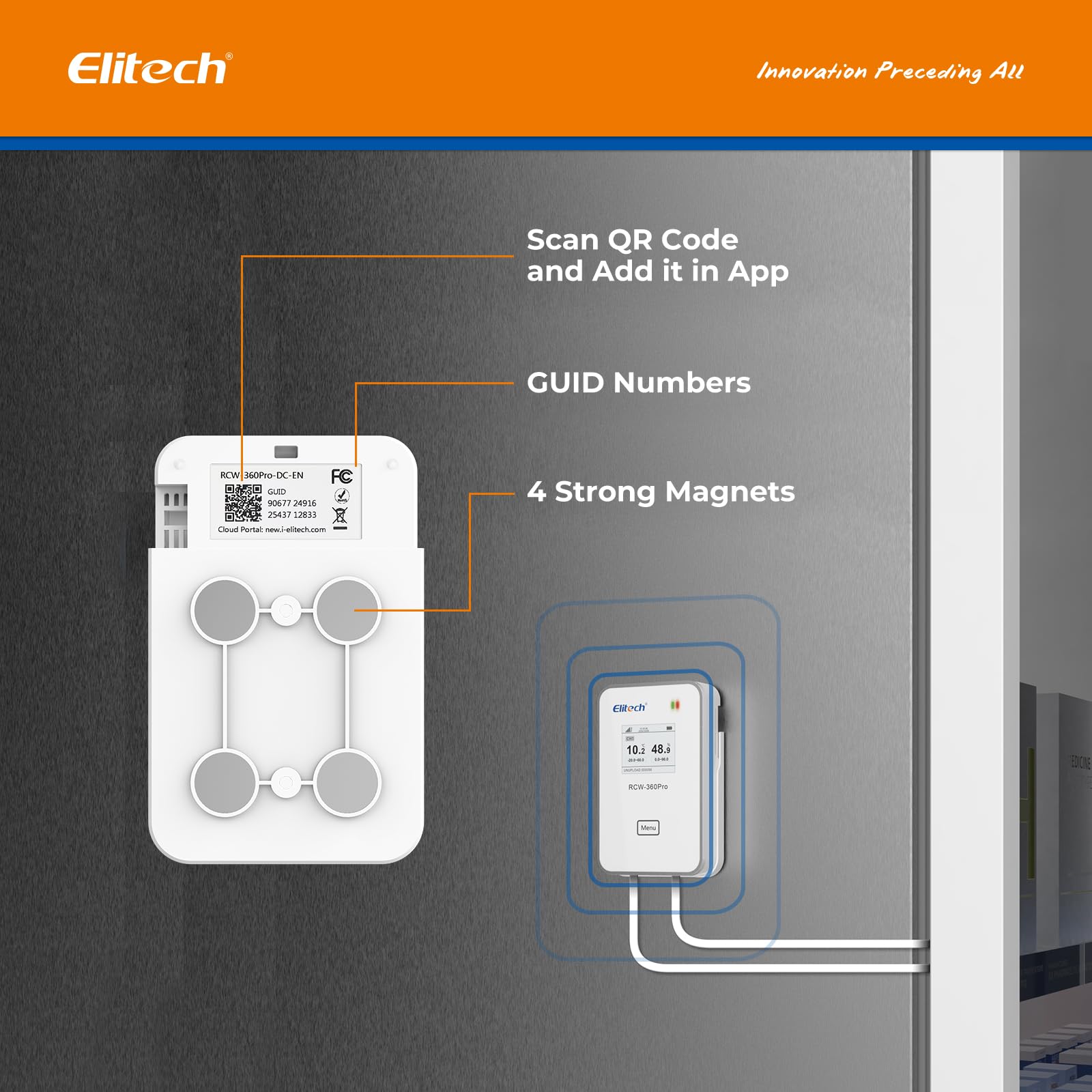 HOBO Externe Temperatuur Sensor Datalogger MX2304