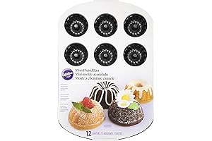 Wilton Non-Stick Mini Fluted Tube Cake Pan