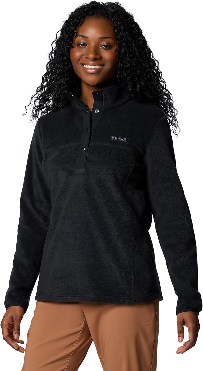 Columbia Plus Size Benton Springs 1/2 Snap Pull Over II