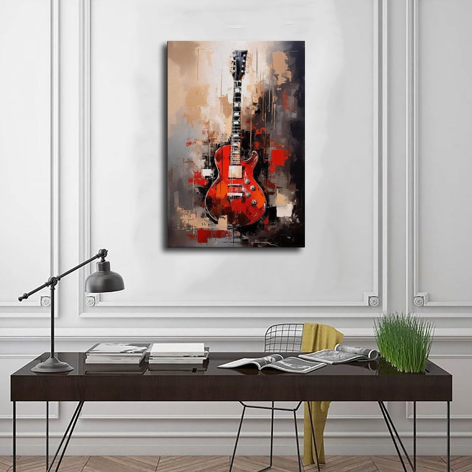 Decorazione da parete musicale (3) poster su tela decorazione per camera da letto paesaggio ufficio camera regalo decorazione 61 cm L x 91,4 cm W