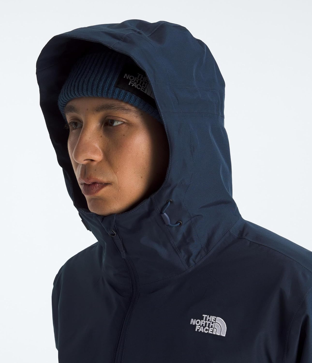 THE NORTH FACE Men's Carto Mono Triclimate Hooded Jacket Insulated Winter Coat, Wind & Water Resistant, Adjustable Hood